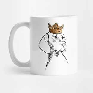 Plott Hound Dog King Queen Wearing Crown Mug